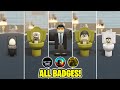 How to get all badges in strange bathtub war roblox