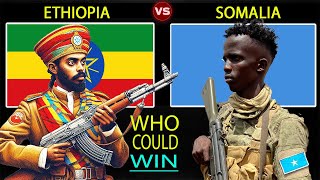Ethiopia vs Somalia military power comparison 2024 | Who Would Win