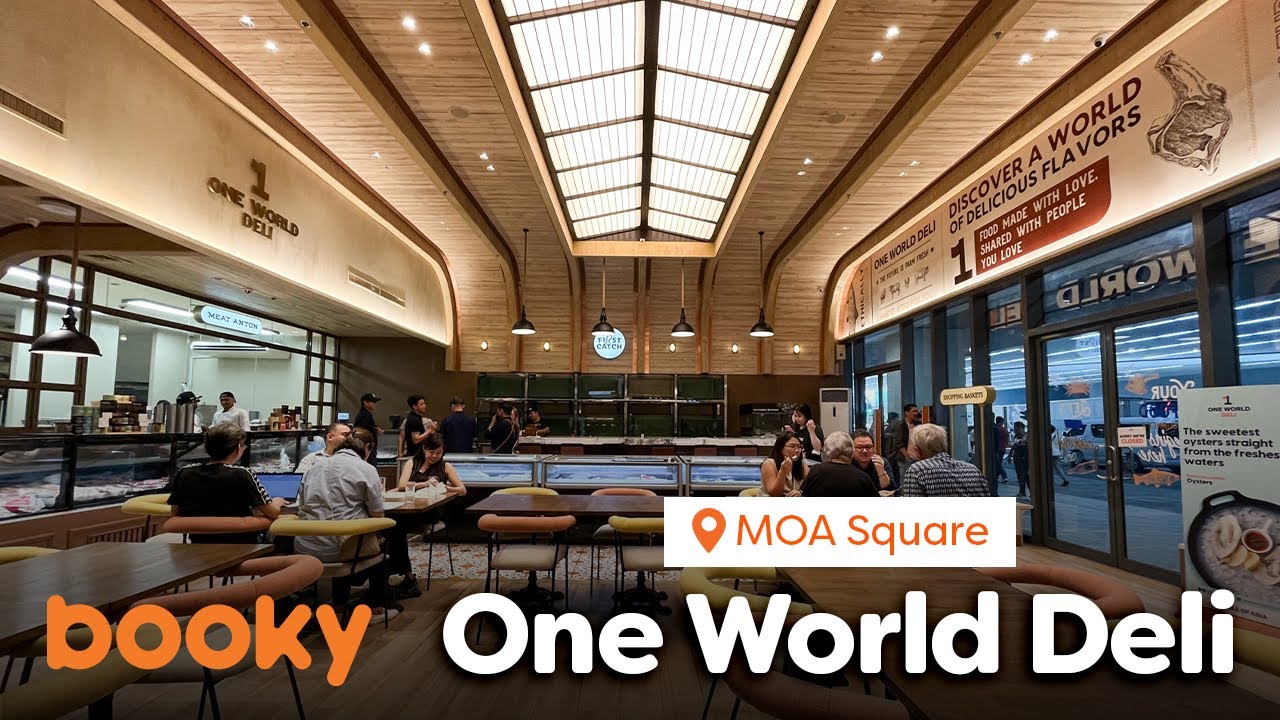 Embark On A Culinary Journey At One World Deli MOA Square YouTube Embark On A Culinary Journey At One World Deli MOA Square YouTube