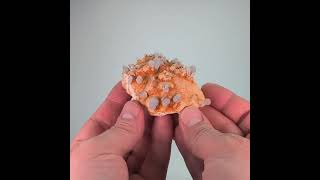 Vidéo: Célestine, Aragonite, Mine Hammam-Zriba, Tunisie, 149 grammes