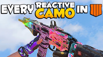 All 29 Reactive Camos in CoD BO4 after 1.24 Update