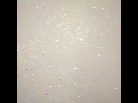 Hemway.com Silver Holographic Glitter Paint Additive simply mix with paint  for glitter walls 