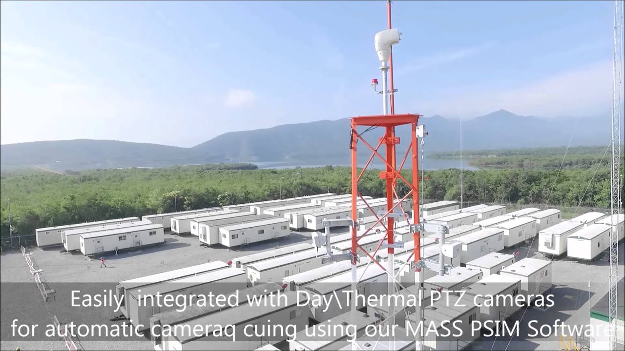 Magos SR-500 Radar 360 perimeter protection and control