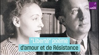 Liberté de Paul Éluard, du poème d'amour à l'hymne de la Résistance