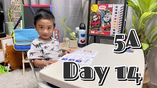 KUMON Reading Program 5A - Day14