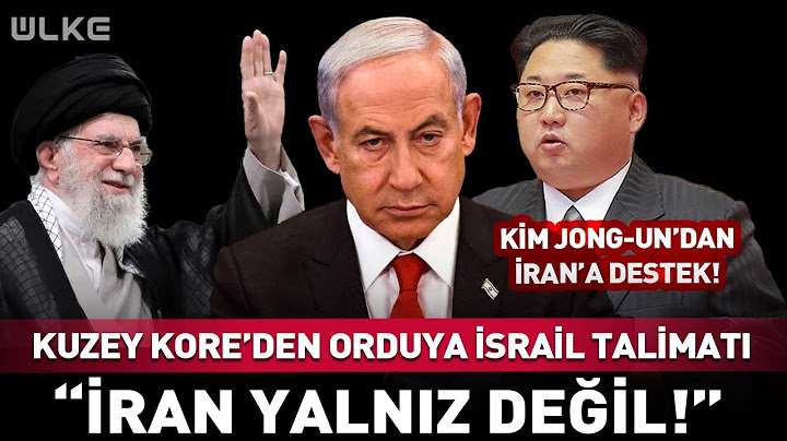 Kuzey Kore Lideri Kim Jong-Un'dan İran’a Destek! “Yalnız Değil Ordu Teyakkuzda” #haber