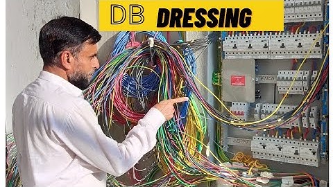 Electrical DB dressing in Dubai