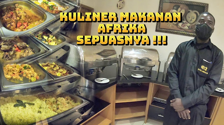 PERTAMA KALI KULINER MAKANAN AFRIKA 🇬🇦 SEBANYAK INI DAN SEPUASNYA ‼