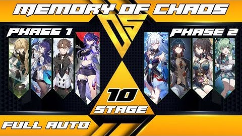 Showcase Memory of Chaos Stage 10 Patch 2.2 Acheron & Jingliu || Forgotten Hall - Honkai: Star Rail