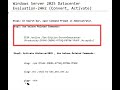 Windows Server 2025 Datacenter Evaluation-24H2 (Convert, Acti