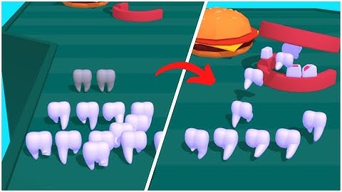 "TOOTH RUN" 😁 🪥 All Levels Gameplay//Android//IOS