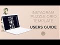 Instagram Grid Puzzle Template [[[USERS GUIDE]]]