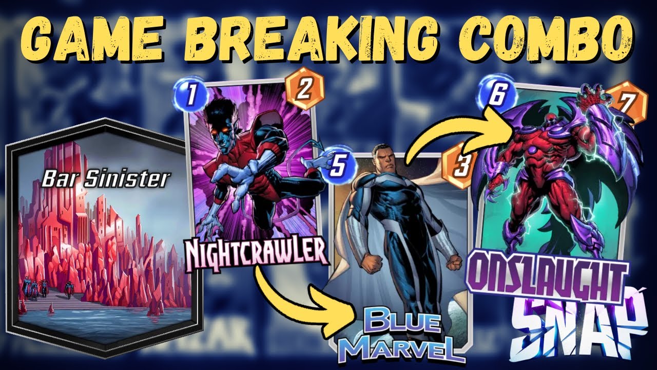 Man Slowly Loses His Mind Over Bar Sinister Marvel Snap YouTube