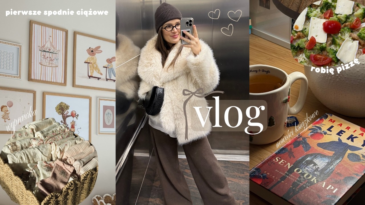 VLOG: wybuch w kuchni / podział obowiązków / jeansy ciążowe / zaczynamy kompletować wyprawkę