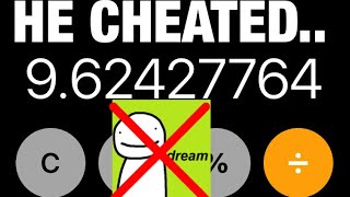100% PROOF DREAM CHEATED HIS MINECRAFT SPEEDRUNS.. (Dream Response Debunking)