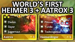 Set 9S Heimerdinger 3 And Aatrox 3 In The Same Game