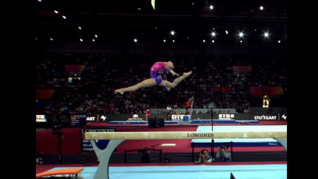 Judging warm up: ring leaps and jumps marathon