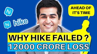 How 12,000 Crore Hike Messenger Failed in India | Startup Failure?| Business Case Study