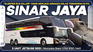 'Sleeper Bus Killer' : JETBUS5 SDD - Double Decker Bus Terbaru dan Termewah di PO SINAR JAYA