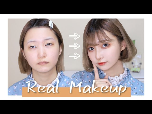 【雑談メイク】リアルなメイク手順＆最近のヘアセット【内巻きボブ編】