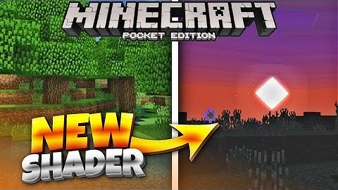NEW MCPE 1.0.8 SHADERS!! - Minecraft PE BLPE Shaders - (Minecraft Pocket Edition 1.1)