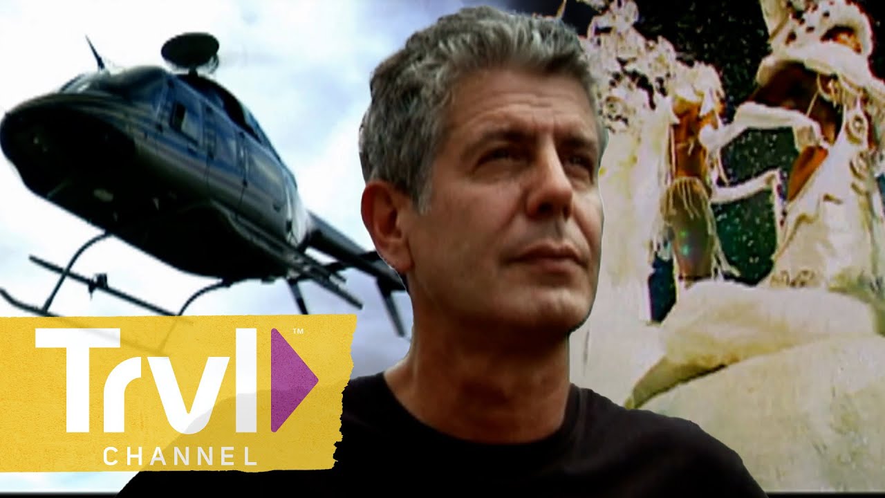 Anthony Soars Over São Paulo | Anthony Bourdain: No Reservations | Travel Channel