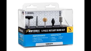 Kutzall 5 Piece Rotary Burr Kit Review