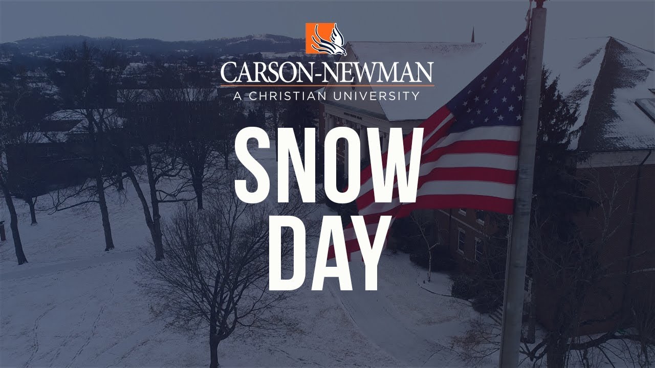 Carson-Newman University Snow Day