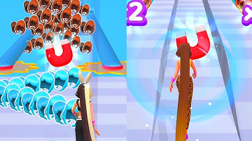 Hair Challenge Max Level 🌈⚡🎚️ Walkthrough Gameplay 🎮 Android Ios