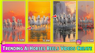 Instagram Trending Ai Horses Video Create | Viral Ai Horses Reels Editing | How to ai video create screenshot 1