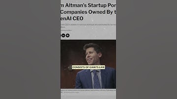 How Sam Altman Got Rich #SamAltman #openai #investments