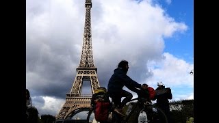 6400 KM MIT DEM FAHRRAD DURCH EUROPA (100 km am tag) Fahrradreise Rom Trans-Alp Paris Amsterdam Prag