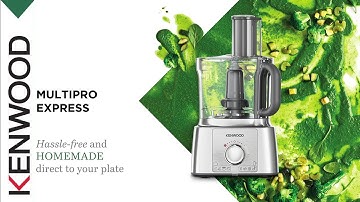Discover Kenwood MultiPro Express | FDP65 Food Processor Silver