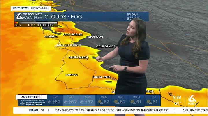 More morning fog and cooler afternoon temps stick around through the weekend