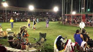 Winnebago Powwow 2019 7/27 HoChunk Appliqué song #1