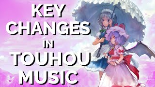 Key Changes in Touhou Music