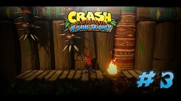 Crash Bandicoot N. Sane Trilogy - 100% Walkthrough | Part 3 - The Great Gate (1st Visit)