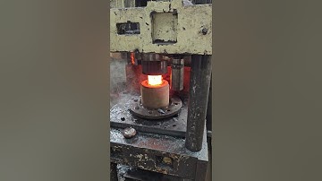 Inside the factory Forging Mastery — Turning Fire into Form #forging #machine #blacksmith #metal