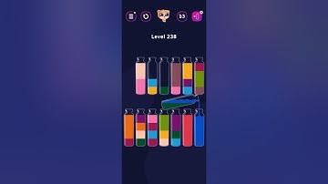 Get Color Bottle Game level 238 #shorts #pggaming