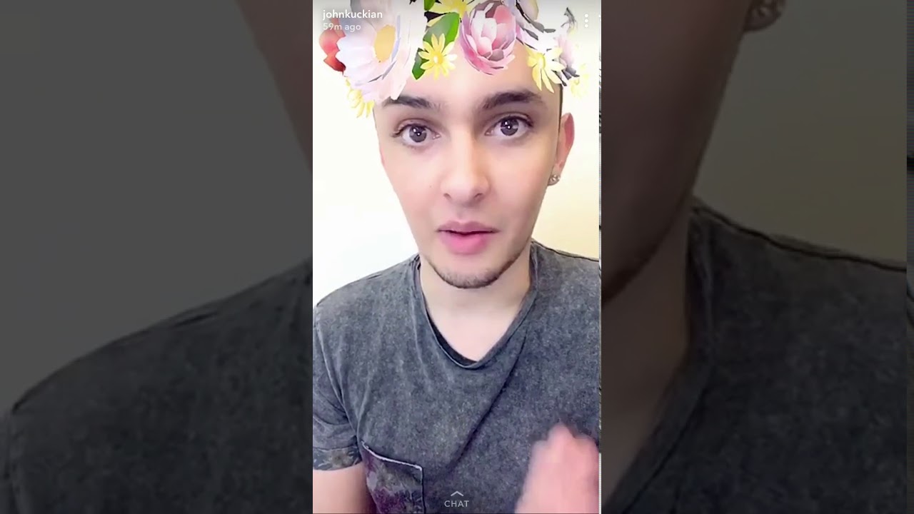 John Kuckian Snapchat Rant calling haters “Thick As Shit”