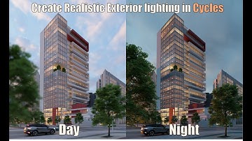 How to create Realistic Exterior Scene in Blender Cycles Archviz