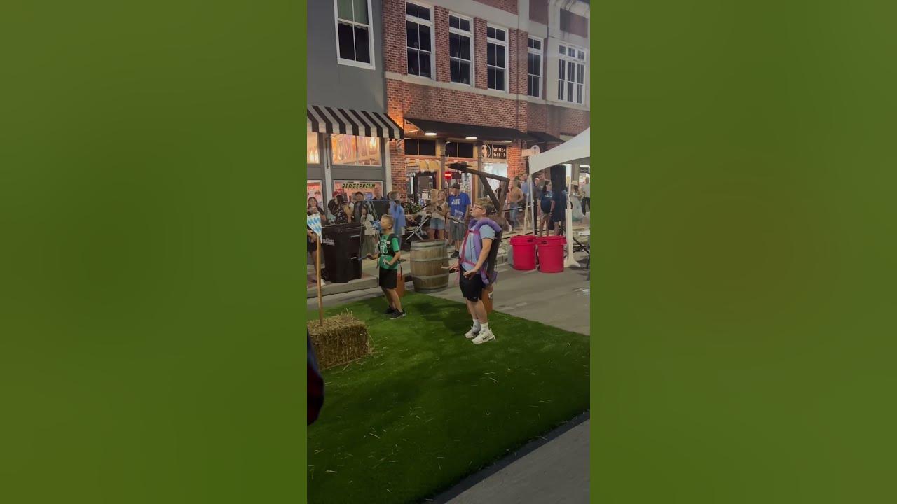 💦 Water Games at McKinney oktoberfest 🇩🇪 YouTube
