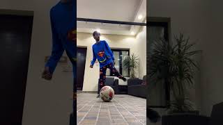 This is my skill move flick up tap heel shot move tutorial 👦😎