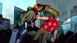 Ben 10 Alien Force - Grandpa Max vs Vilgax