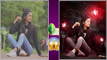 Snapseed Butterfly Glowing Effect Photo Editing | Snapseed Background Colour Change