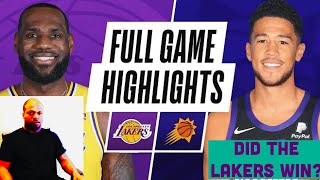 LAKERS at SUNS | FULL GAME HIGHLIGHTS | December 16, 2020 reaction