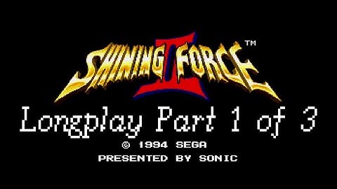 Shining Force II | Longplay | Part 1