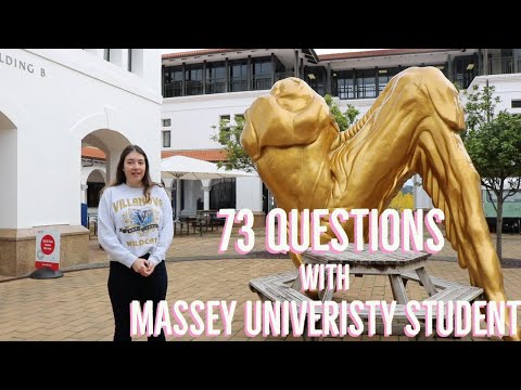 73 Questions With A Massey University New Zealand Student | Emma