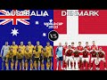 Australia vs Denmark  Football  National  Teams World Cup 2022