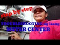 Troubleshooting ng meter center  step by step